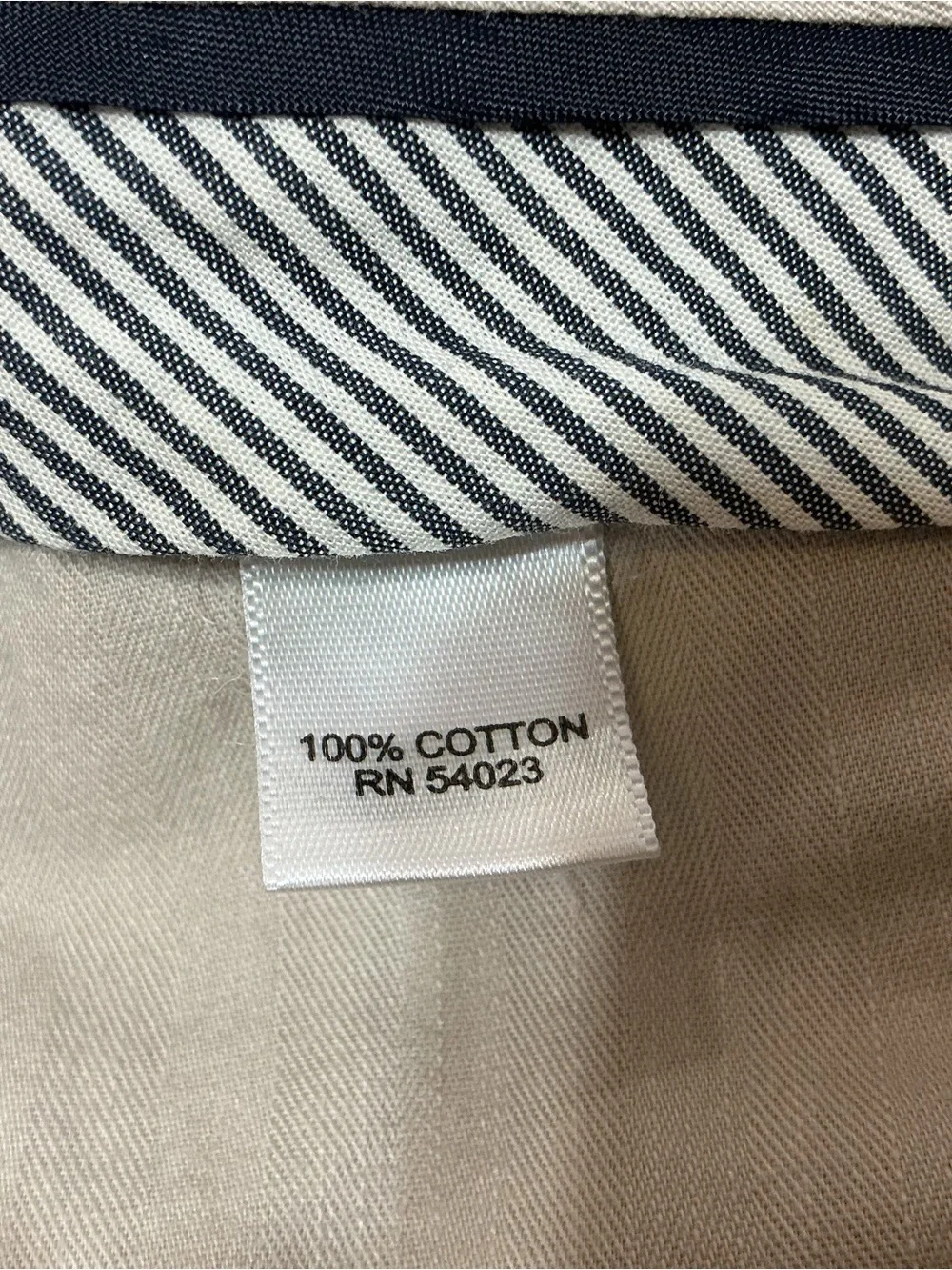 Men's Banana Republic Aiden Slim-Fit Tan Chino Pants 30x30 (Fits 30x28) Office